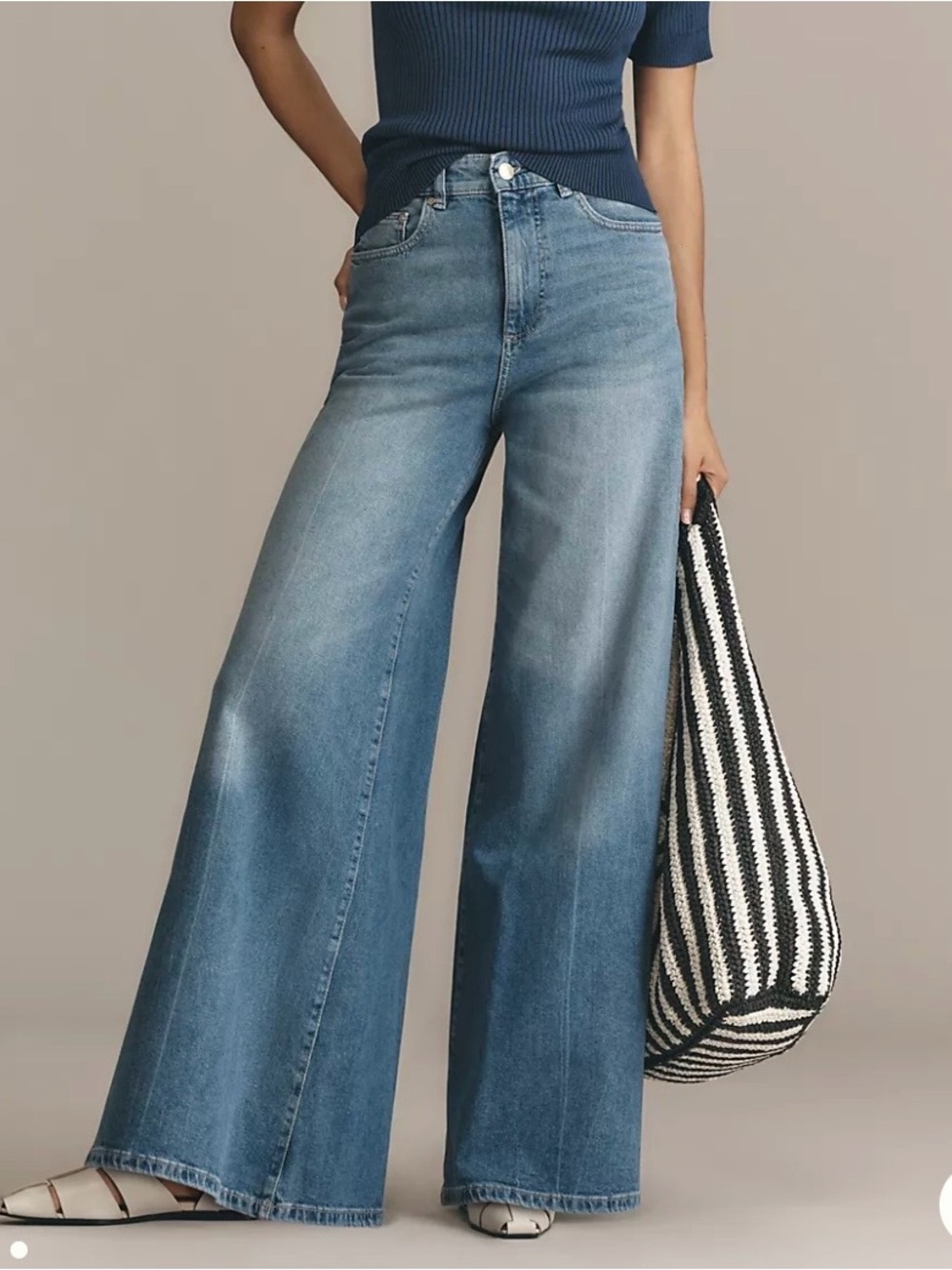 DL1961 Lucila Ultra Wide Leg High Rise Size 29